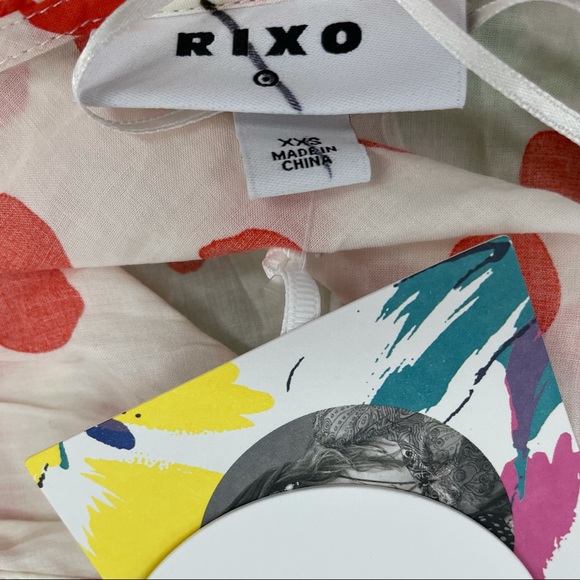 RIXO for Target polka mini wrap dot dress size S XS or XXS - Picture 9 of 13